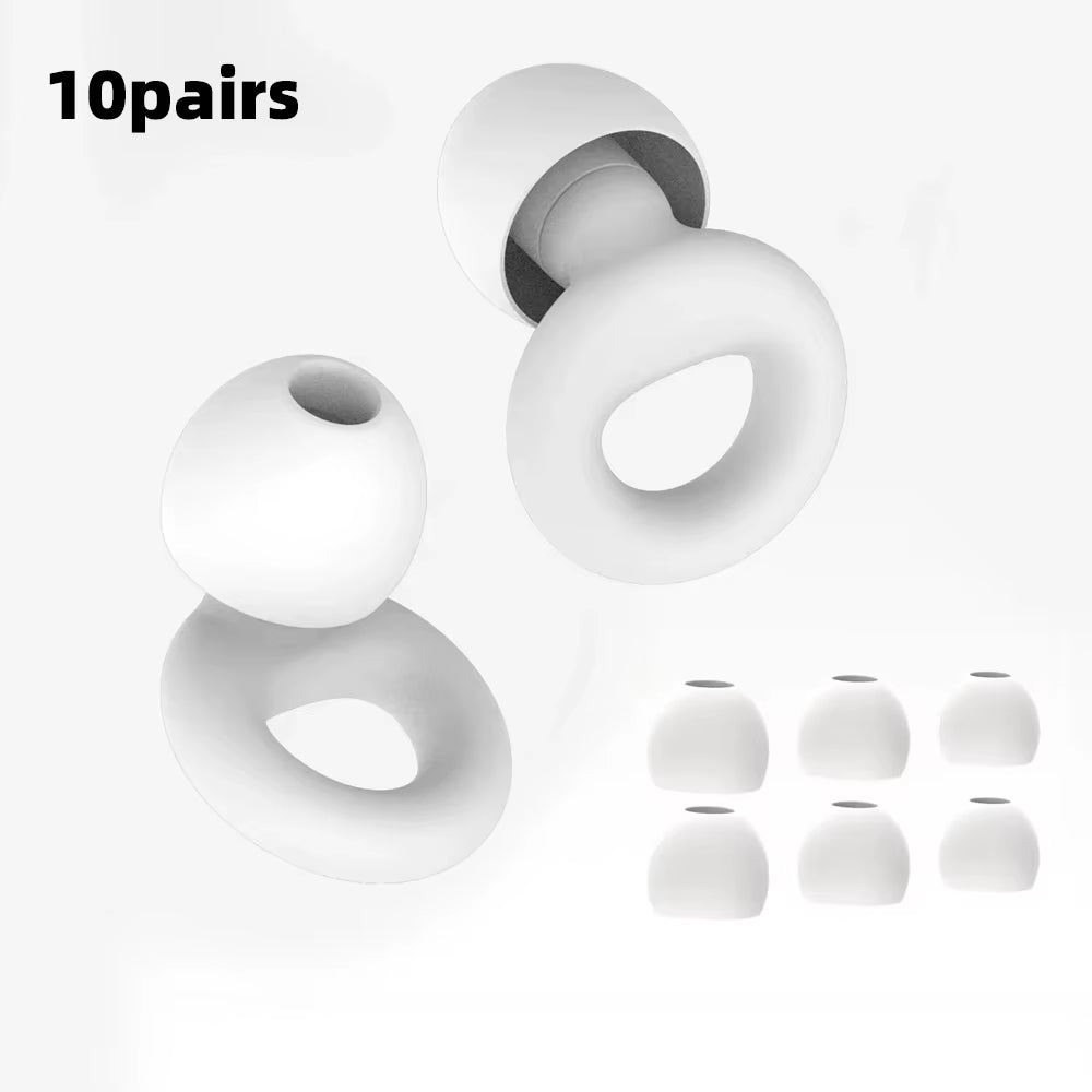 Premium Silicone Earplugs — Waterproof Noise Cancelling Ear Plugs for Sleeping, Swimming, Snoring & Travel