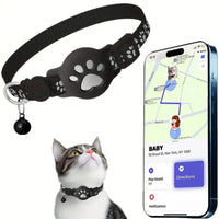 （Apple Dedicated）Pet Tracker for Cats & Dogs – Works with Apple Find My