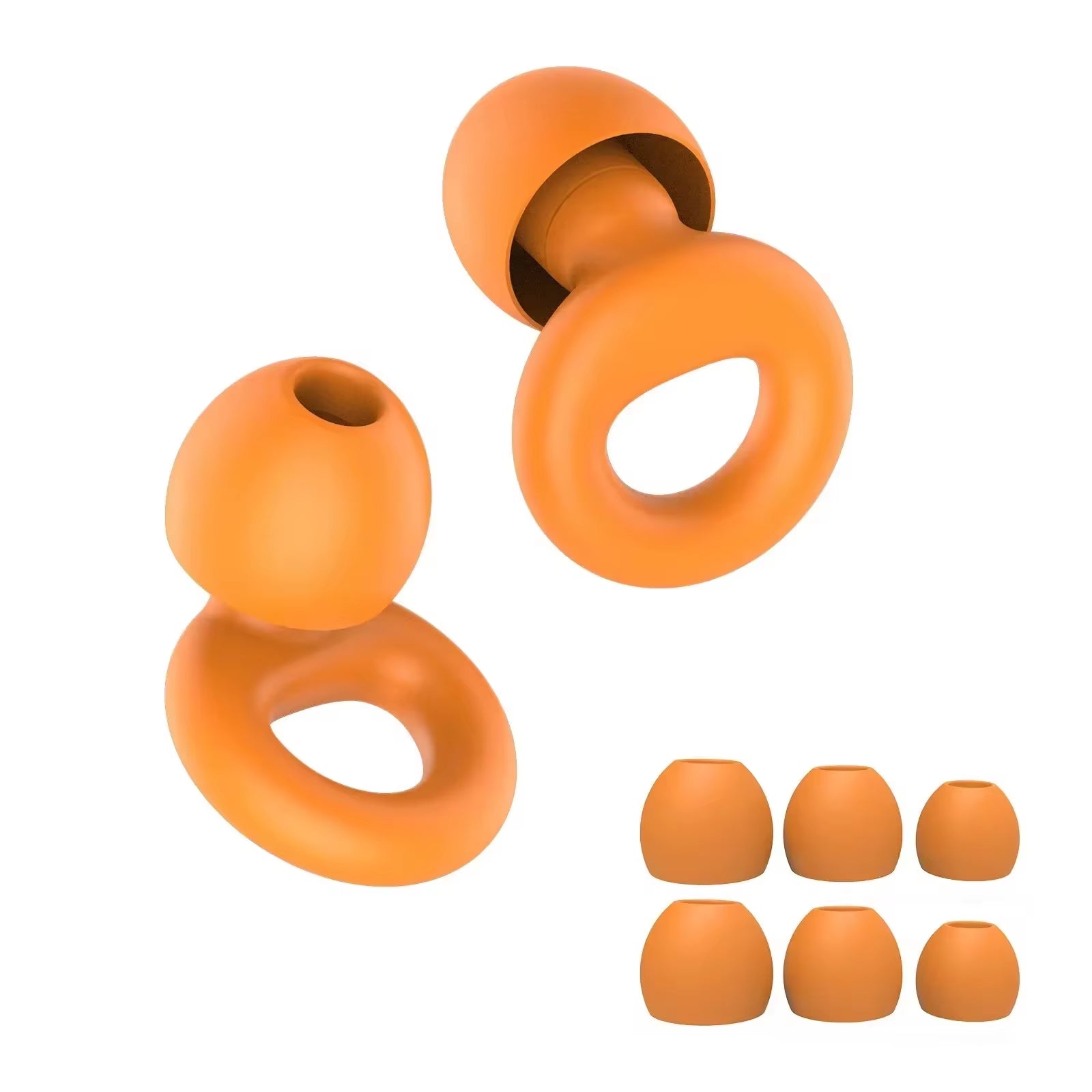Premium Silicone Earplugs — Waterproof Noise Cancelling Ear Plugs for Sleeping, Swimming, Snoring & Travel