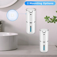Touchless Soap Dispenser – 2-Pack, USB Rechargeable