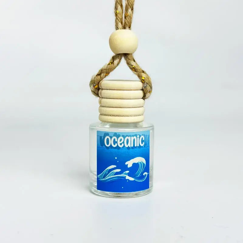 Luxury Hanging Car Air Freshener Diffuser – Long-Lasting Natural Fragrance Oil (8ml)
