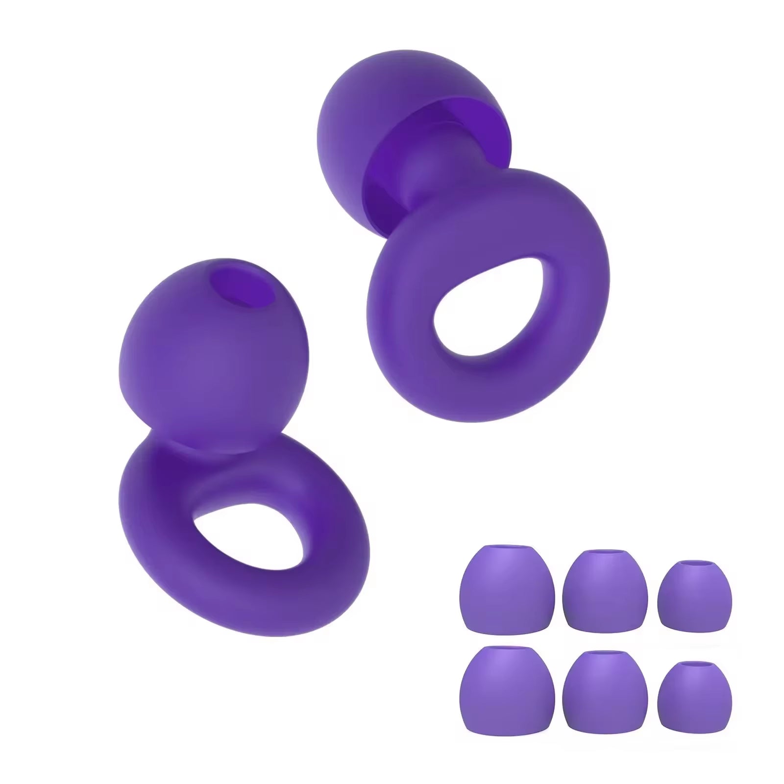 Premium Silicone Earplugs — Waterproof Noise Cancelling Ear Plugs for Sleeping, Swimming, Snoring & Travel