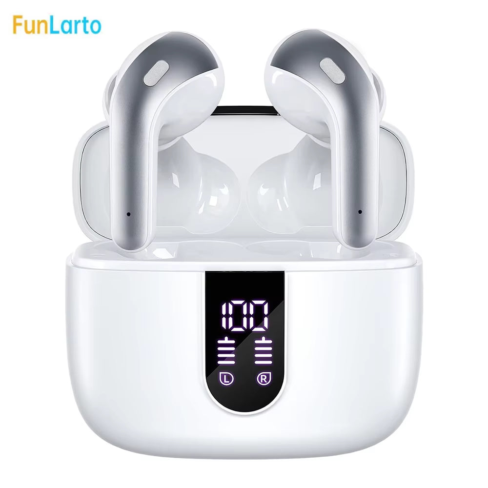 Wireless Earbuds Bluetooth 5.3 – 50H Playtime, Noise Reduction