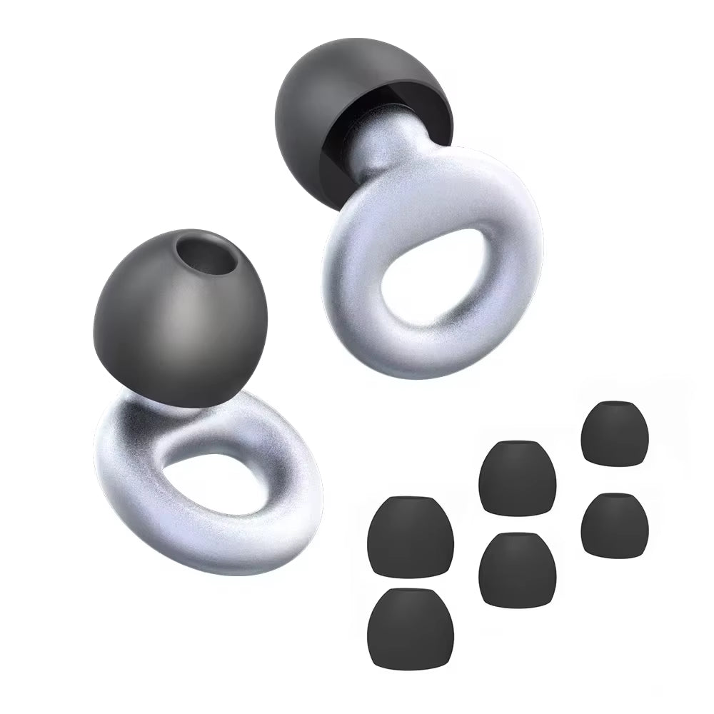Premium Silicone Earplugs — Waterproof Noise Cancelling Ear Plugs for Sleeping, Swimming, Snoring & Travel
