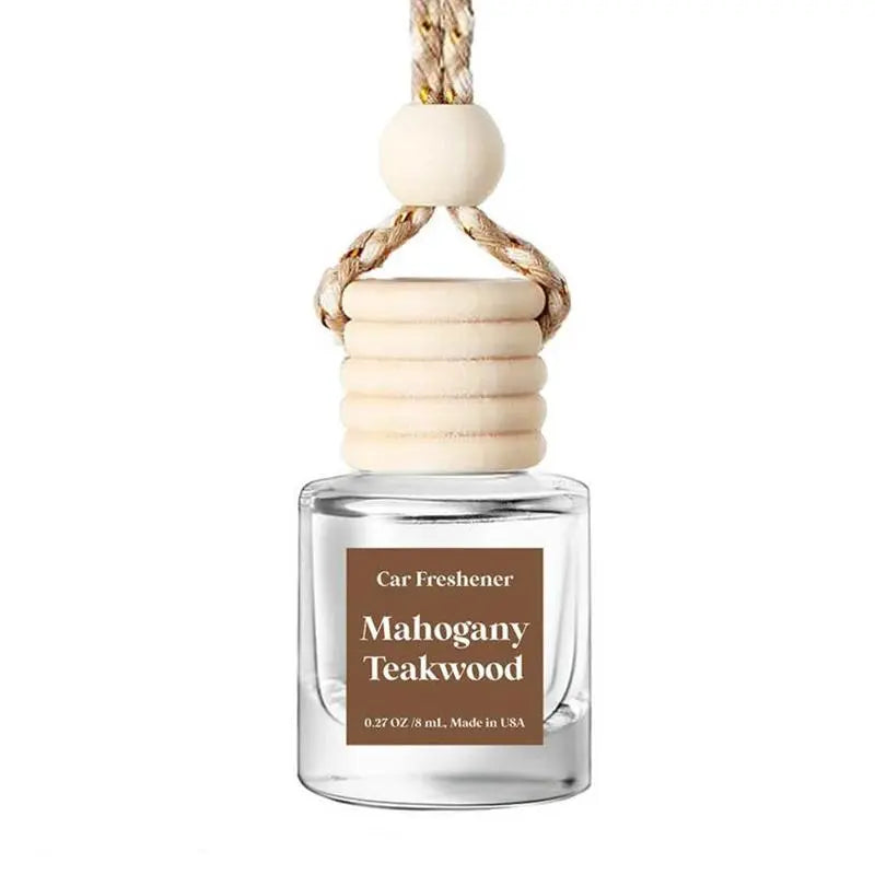 Luxury Hanging Car Air Freshener Diffuser – Long-Lasting Natural Fragrance Oil (8ml)