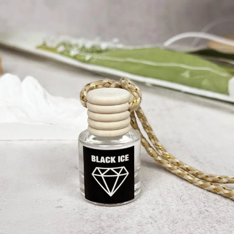 Luxury Hanging Car Air Freshener Diffuser – Long-Lasting Natural Fragrance Oil (8ml)