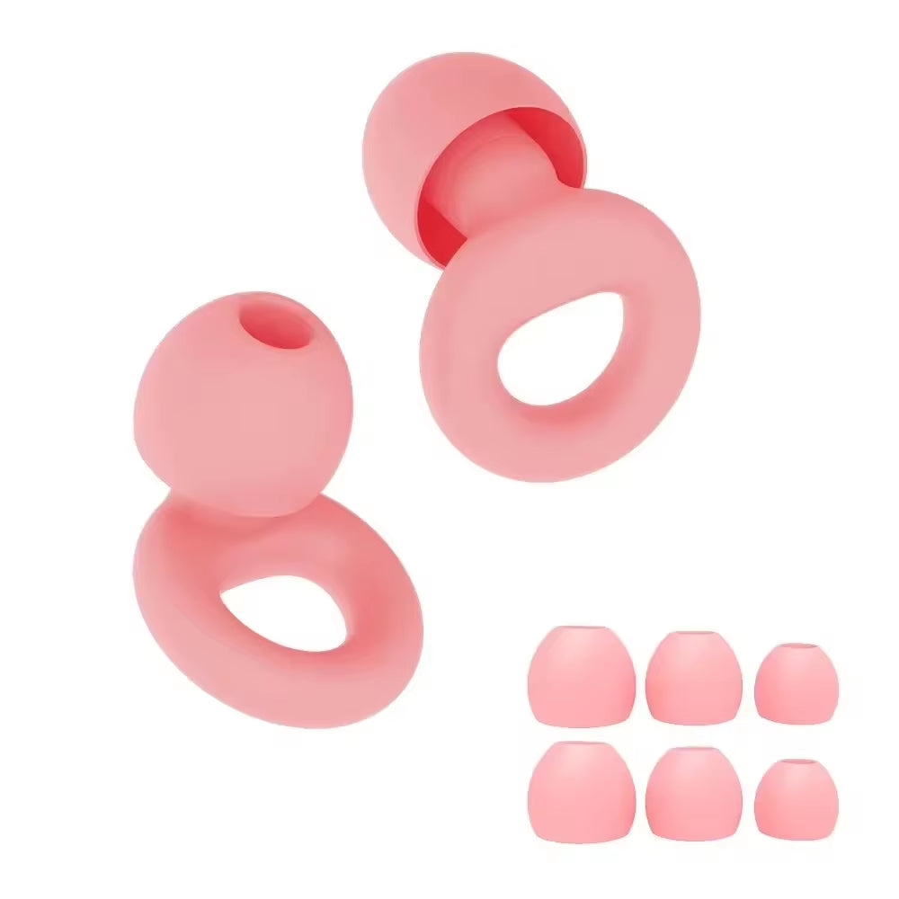 Premium Silicone Earplugs — Waterproof Noise Cancelling Ear Plugs for Sleeping, Swimming, Snoring & Travel