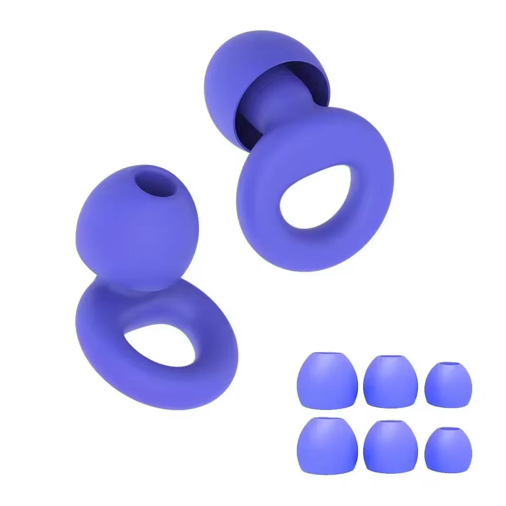 Premium Silicone Earplugs — Waterproof Noise Cancelling Ear Plugs for Sleeping, Swimming, Snoring & Travel