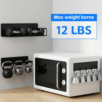 Magnetic Spice Rack – 5-Pack Fridge Organizer, No Drill