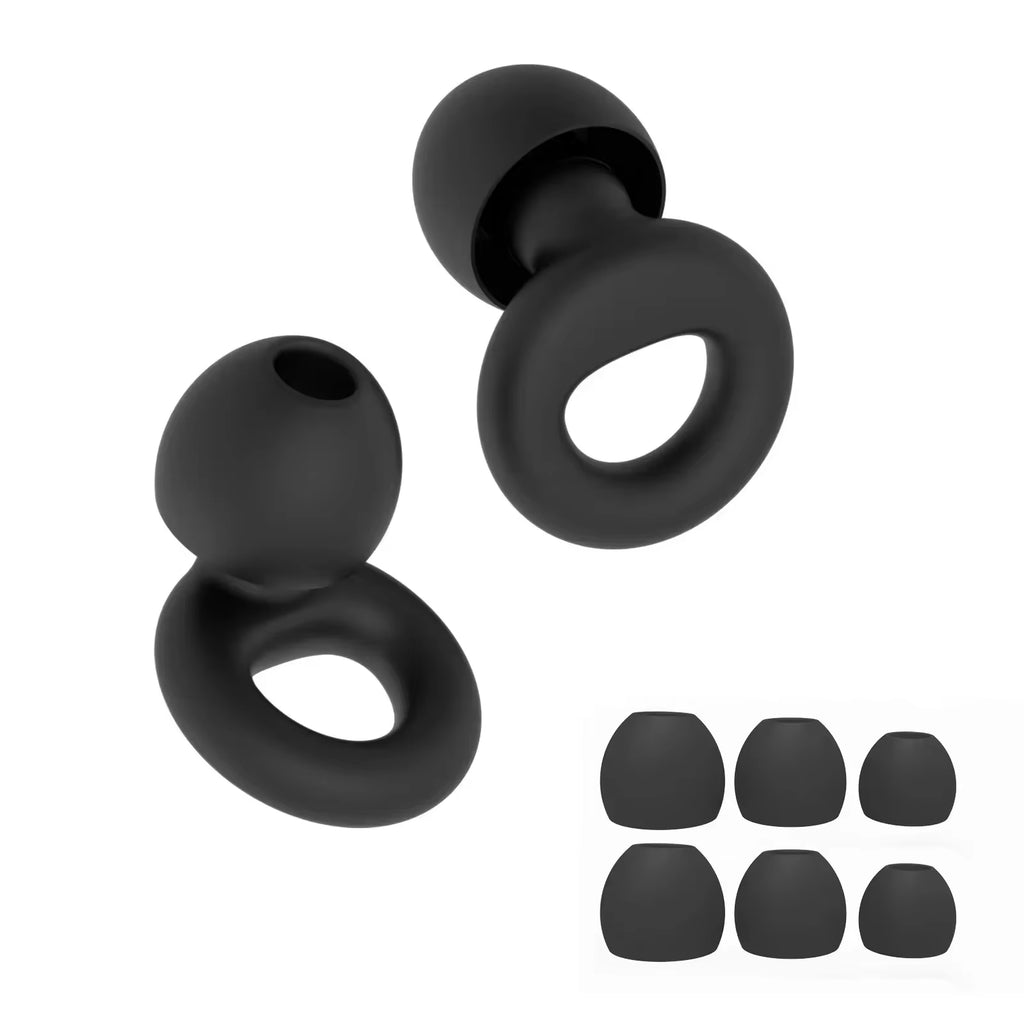 Premium Silicone Earplugs — Waterproof Noise Cancelling Ear Plugs for Sleeping, Swimming, Snoring & Travel