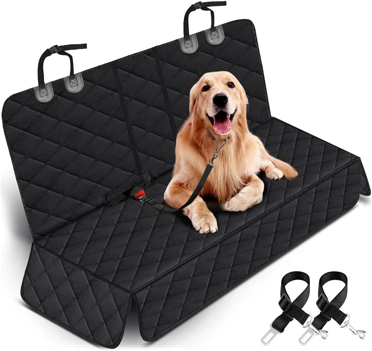 Dog Car Seat Cover, Back Seat Cover for Dogs Pet Car Seat Protector Waterproof Rear Seat Cover Durable Car Seat Cover
