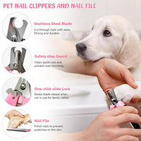 Pet Grooming Kit – 9PC Brush & Deshedding Set for Dogs & Cats