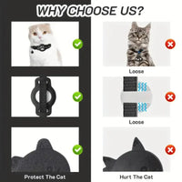 （Apple Dedicated）Pet Tracker for Cats & Dogs – Works with Apple Find My