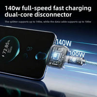 Fully Charged Separator Safety Fast Charger with AI Recognition for Overcharge Protection Automatic Power-Off and Unplugging
