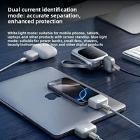 Fully Charged Separator Safety Fast Charger with AI Recognition for Overcharge Protection Automatic Power-Off and Unplugging