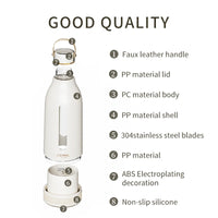 Portable USB Rechargeable Fruit Blender & Smoothie Juicer