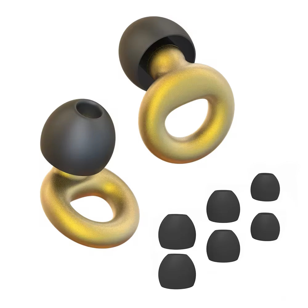 Premium Silicone Earplugs — Waterproof Noise Cancelling Ear Plugs for Sleeping, Swimming, Snoring & Travel
