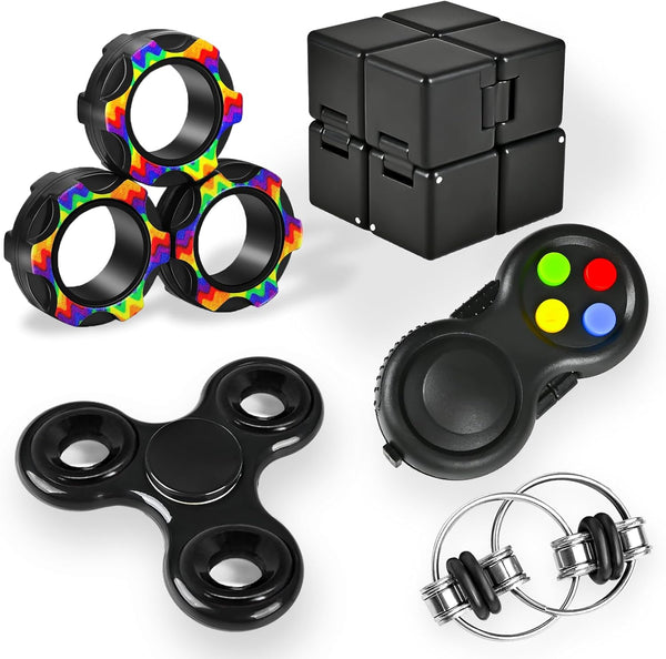 Fidget Toys 5-Pack – Sensory Stress Relief Set for Kids & Adults