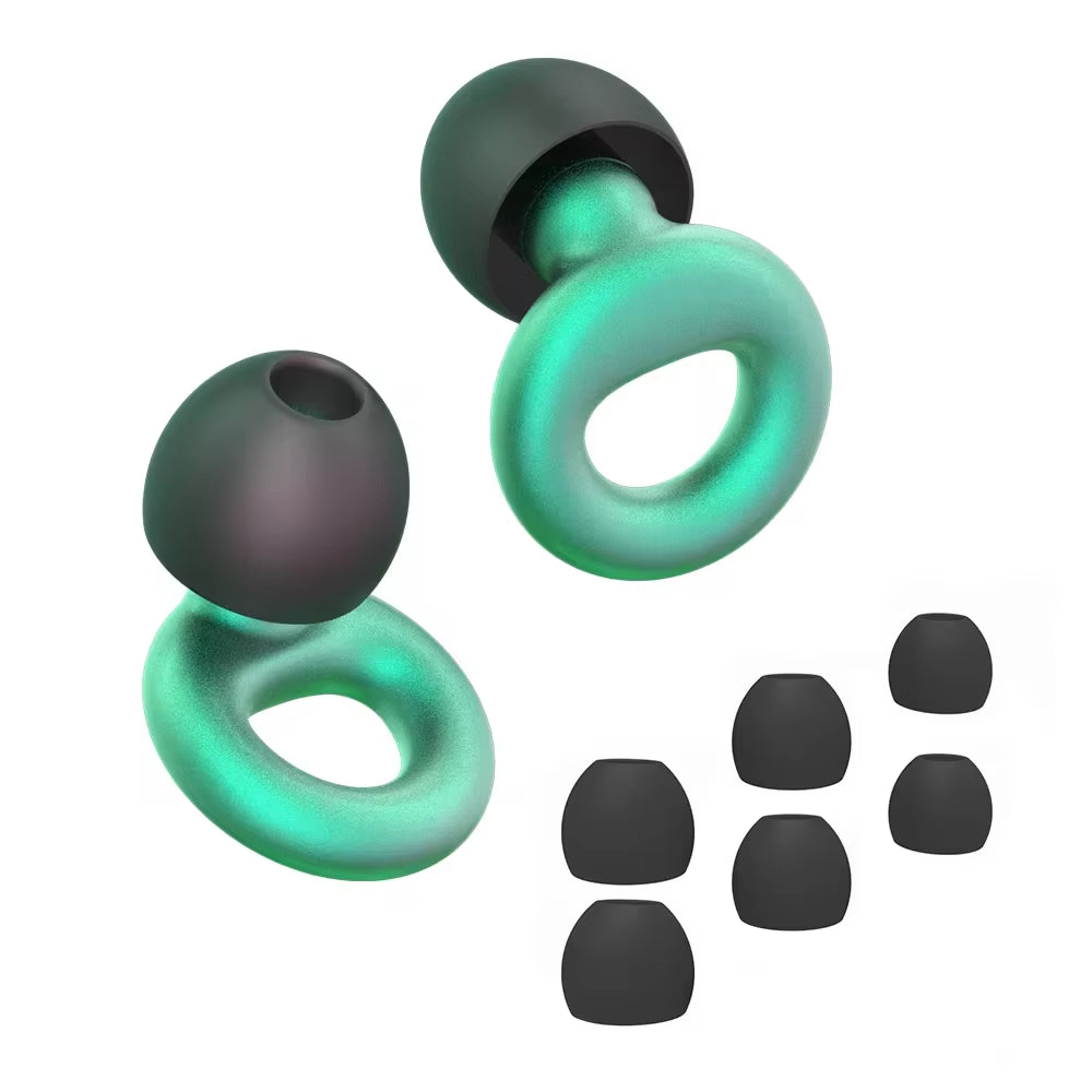 Premium Silicone Earplugs — Waterproof Noise Cancelling Ear Plugs for Sleeping, Swimming, Snoring & Travel