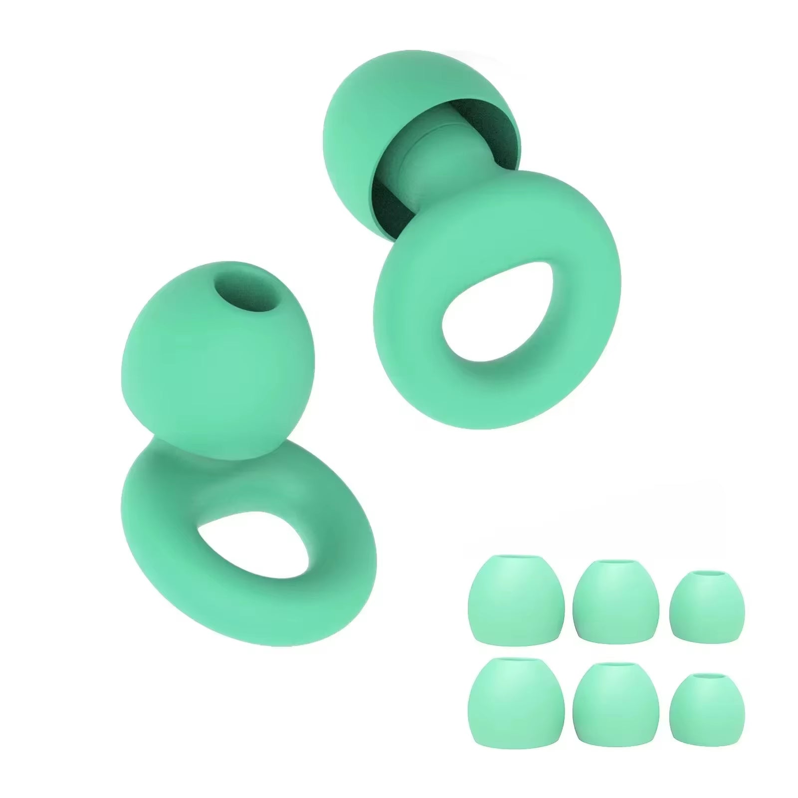 Premium Silicone Earplugs — Waterproof Noise Cancelling Ear Plugs for Sleeping, Swimming, Snoring & Travel