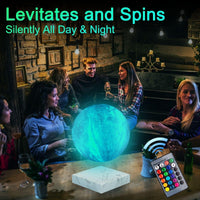 Levitating Moon Lamp – Floating 3-Color Night Light