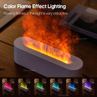 KINSCOTER Flame Aroma Diffuser with RGB Light