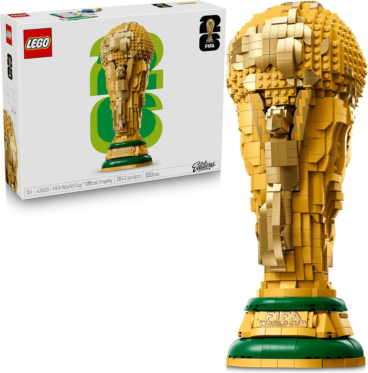 LEGO World Cup 2026 Trophy Set – Official Soccer Collectible
