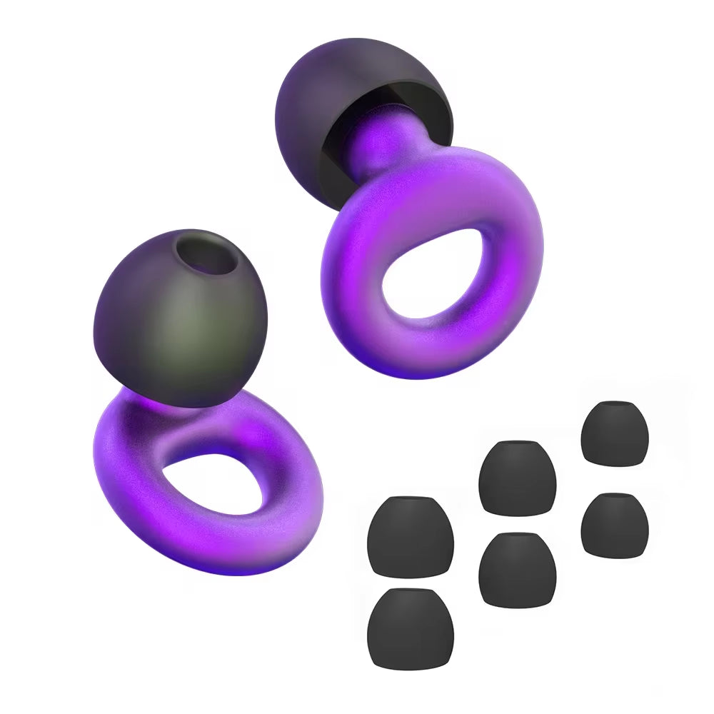 Premium Silicone Earplugs — Waterproof Noise Cancelling Ear Plugs for Sleeping, Swimming, Snoring & Travel