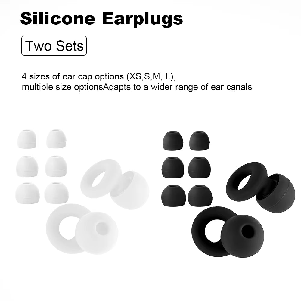 Premium Silicone Earplugs — Waterproof Noise Cancelling Ear Plugs for Sleeping, Swimming, Snoring & Travel